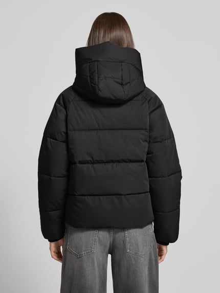 MSCH Copenhagen regular fit gewatteerde jas van materiaalmix model 'Pavinaria' Zwart - 5