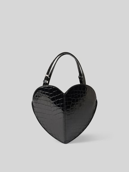 ROTATE Crossbody Bag z naturalnej skóry Czarny 4