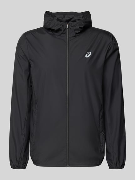 Windbreaker met logoprint en capuchon Shop The Look MANNEQUINE
