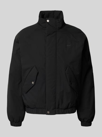 Lacoste Regular Fit Bomberjacke mit Stehkragen Black 2