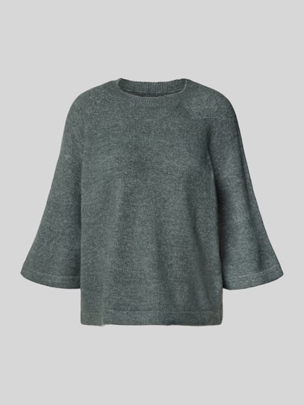 ONLY Regular Fit Pullover mit Fledermausärmeln Modell 'SIMONI' Schilf Melange 2