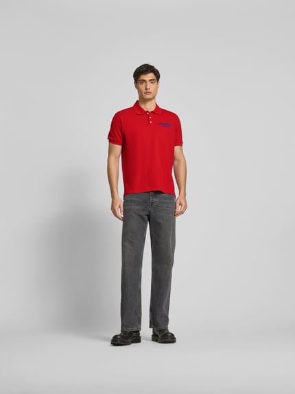Dsquared2 Regular fit poloshirt van katoen Rood - 1