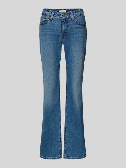 Levi's® Bootcut-Jeans aus Baumwoll-Mix Bleu 2