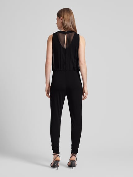 Vera Mont Jumpsuit met strass-steentjes Zwart - 5