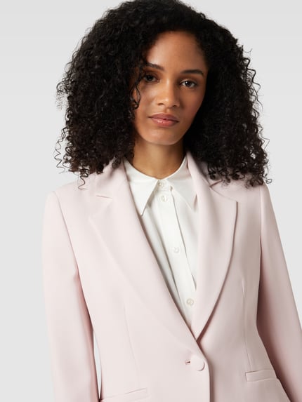 Emporio Armani Blazer mit Reverskragen Hellrosa 3
