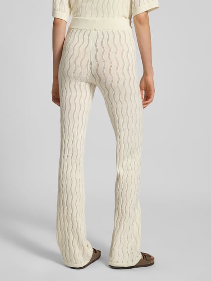 LeGer Stoffen broek met elastische band Offwhite - 5