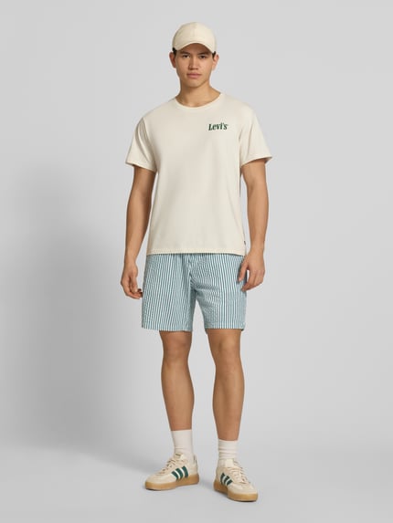 Levi's® Relaxed Fit Shorts aus reiner Baumwolle Oliv 1
