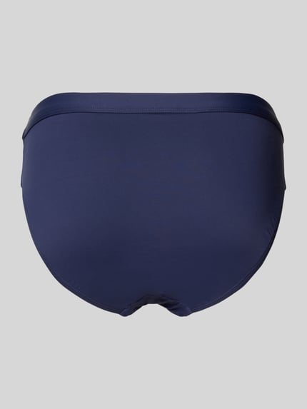Lauren Ralph Lauren Figi bikini z wyhaftowanym logo model ‘BEACH CLUB’ Ciemnoniebieski 3