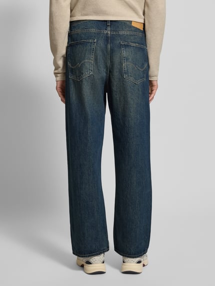 JACK & JONES Baggy Jeans im Used-Look Modell 'ALEX' Dunkelblau 5