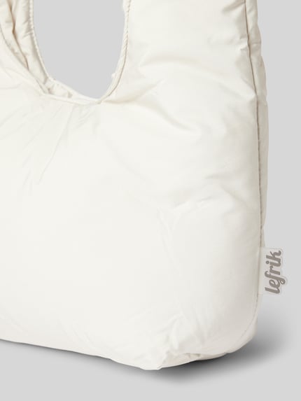 Lefrik Handtasche mit Knotendetails Modell 'BIWA' Weiss 3