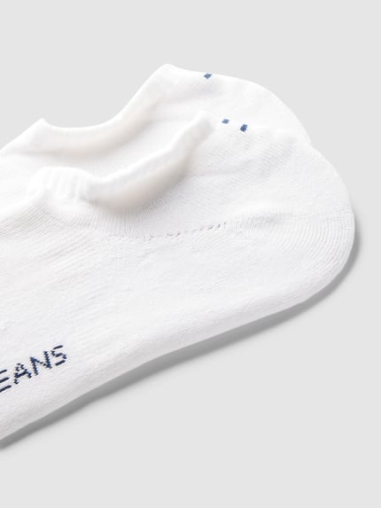 Tommy Hilfiger Stopki z paski w kontrastowym kolorze w zestaw 2 szt. Biały 2