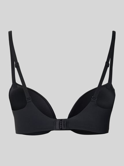 Calvin Klein Underwear Regular fit beha met kant, model 'Plunge' Zwart - 3