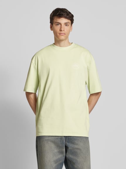 PEGADOR Oversized T-Shirt mit Label-Print Mint 4