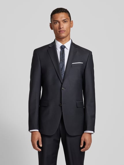 JOOP! COLLECTION Slim Fit 2-Knopf-Sakko mit Pattentaschen Dunkelblau 4