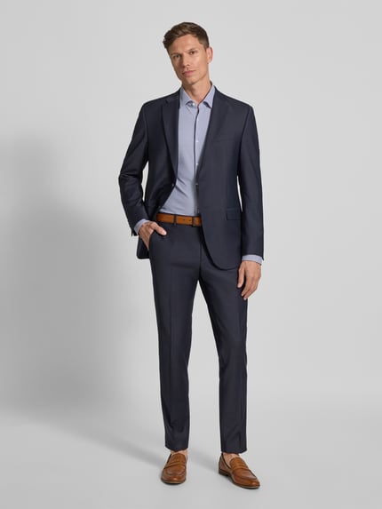 HUGO Slim Fit Businesshemd aus leichtem Stretch-Material Modell 'KENNO' Weiss 1