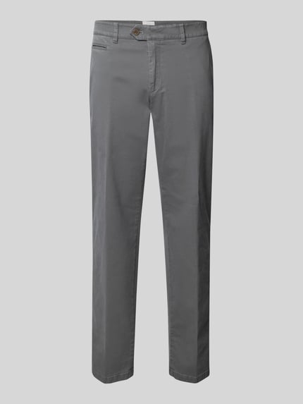 Brax Regular Fit Chino mit Gesäßtaschen Modell 'Everest' Graphit 2
