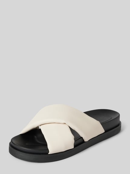 ONLY Slides mit Strukturmuster Modell 'MINNIE' Weiss 1