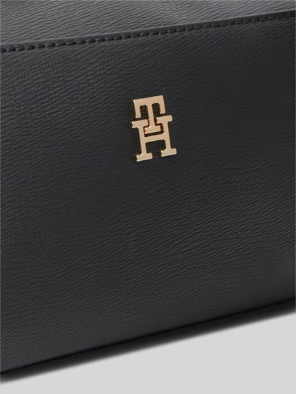Tommy Hilfiger Henkeltasche in Leder-Optik Modell 'TH GRACE SHOULDER BAG' Black 3