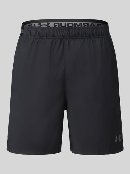 Under Armour Regular Fit Sportshorts mit Logo-Print Black 2