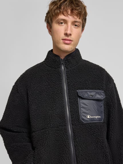 Champion Sweatjacke aus Teddyfell Black 3
