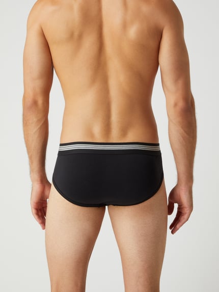 Jockey Slip mit elastischem Logo-Bund im 3er-Pack Black 4