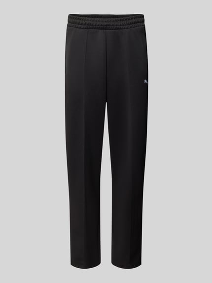 Produktfoto, schwarze Relaxed Fit Jogginghose mit Baumwoll-Anteil Modell 'T7 ALWAYS ON' von PUMA, Struktur in glatter Optik, Herren Jogginghose von PUMA Performance