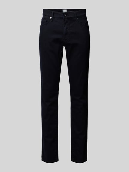Brax slim fit jeans met 5-pocketmodel model 'CHUCK' Marineblauw - 2