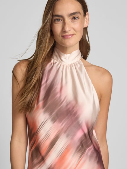 SWING Cocktailkleid mit Neckholder Rosa 3