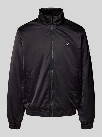 Calvin Klein Jeans Bomberjacke mit Logo-Print Black 2