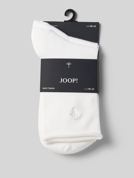 JOOP! COLLECTION Socken mit Label-Stitching Weiss 3