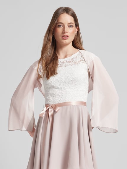 SWING Bolero mit offener Vorderseite Altrosa 3