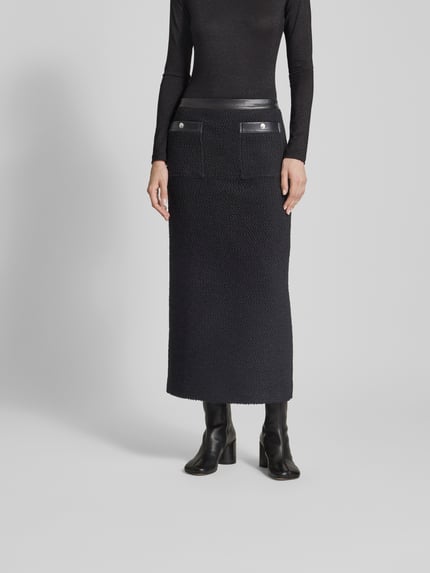 Nanushka maxirok met elastische band Zwart - 4