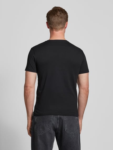 Polo Ralph Lauren Slim Fit T-Shirt mit Logo-Stitching Black 5