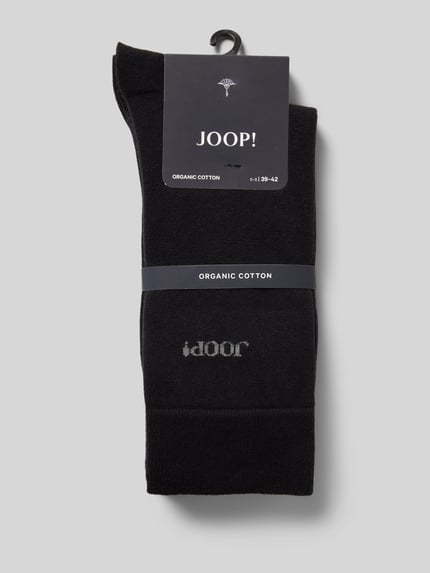 JOOP! COLLECTION Sokken met labelprint Zwart - 3