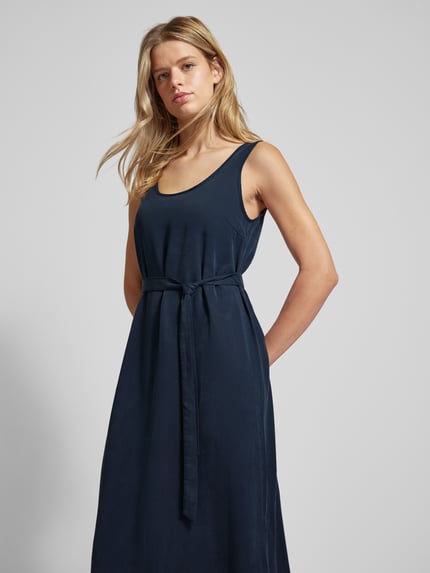 Marc O'Polo DENIM Maxi-jurk met structuurmotief Marineblauw - 3