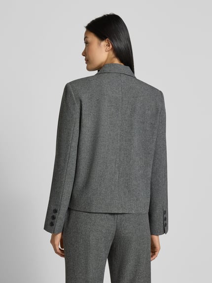 b.young Blazer met reverskraag, model 'Etona' Lichtgrijs - 5