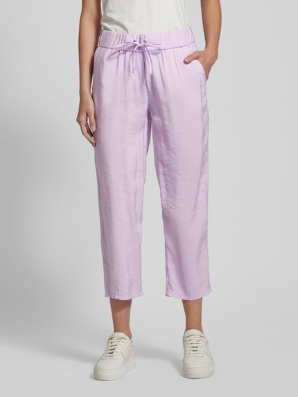 TONI Regular Fit Stoffhose mit verkürztem Schnitt Modell 'Pia' Flieder 4