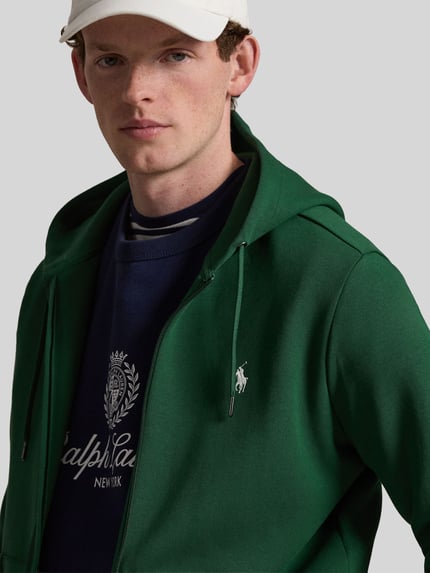 Polo Ralph Lauren Regular Fit Sweatjacke aus Baumwoll-Mix Dunkelgruen 3