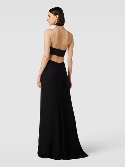 Vera Wang Bride Abendkleid mit Neckholder Modell 'VALORVIRGIL' Black 5