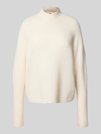 Relaxed Fit Strickpullover aus Woll-Mix mit Alpaka Modell 'SURPIO' Shop The Look MANNEQUINE