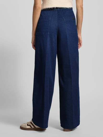 MAC Jeans mit elastischem Bund Dunkelblau 5