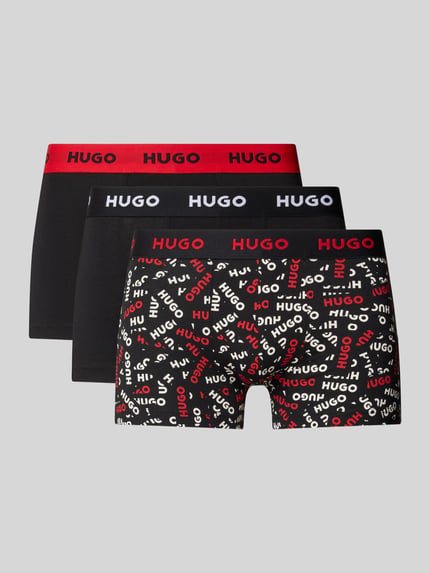 HUGO Trunk aus Baumwoll-Mix im 3er-Pack Black 1