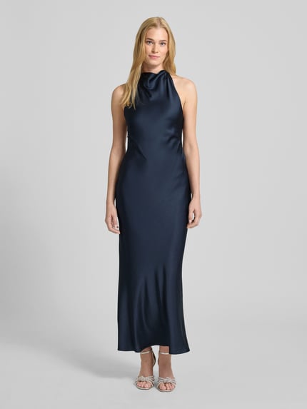 Forever New Avondjurk met halter, model 'Audrey' Blauw - 4