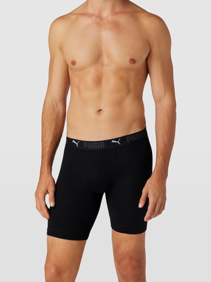 PUMA Trunks z detalami z logo w 2‑pakiecie Czarny 1