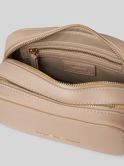 Valentino Bags Handtas met schouderband, model 'ZERO' Beige - 4