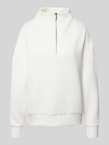 Bluza o kroju oversized z zapinanym kołnierzem Shop The Look MANNEQUINE