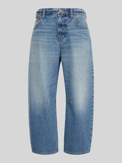 Calvin Klein Jeans Barrel jeans van puur katoen Donkerblauw - 2