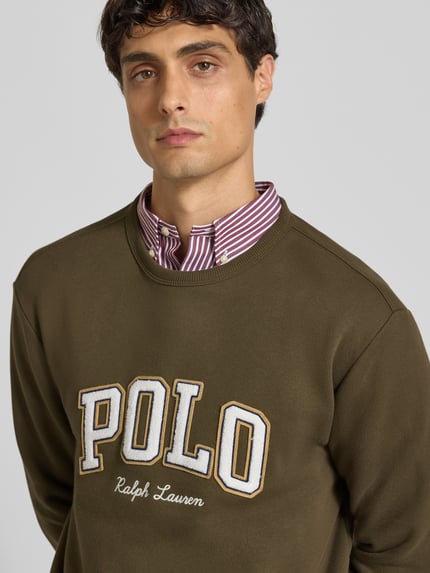 Polo Ralph Lauren Loose fit sweatshirt van katoenmix Olijfgroen - 3