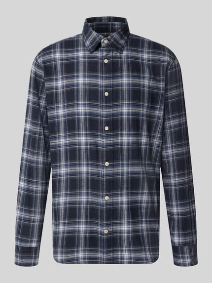 Regular Fit Freizeithemd mit Kentkragen Modell 'FIELD' Shop The Look MANNEQUINE
