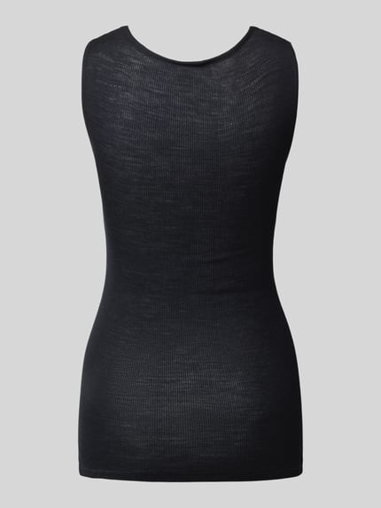 HANRO Tanktop met kant Zwart - 3
